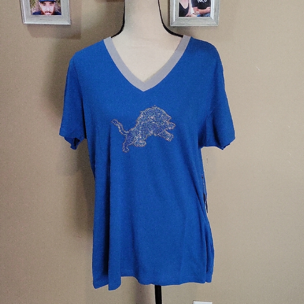 NFL Team Apparel Detroit Lions Women's Shirt